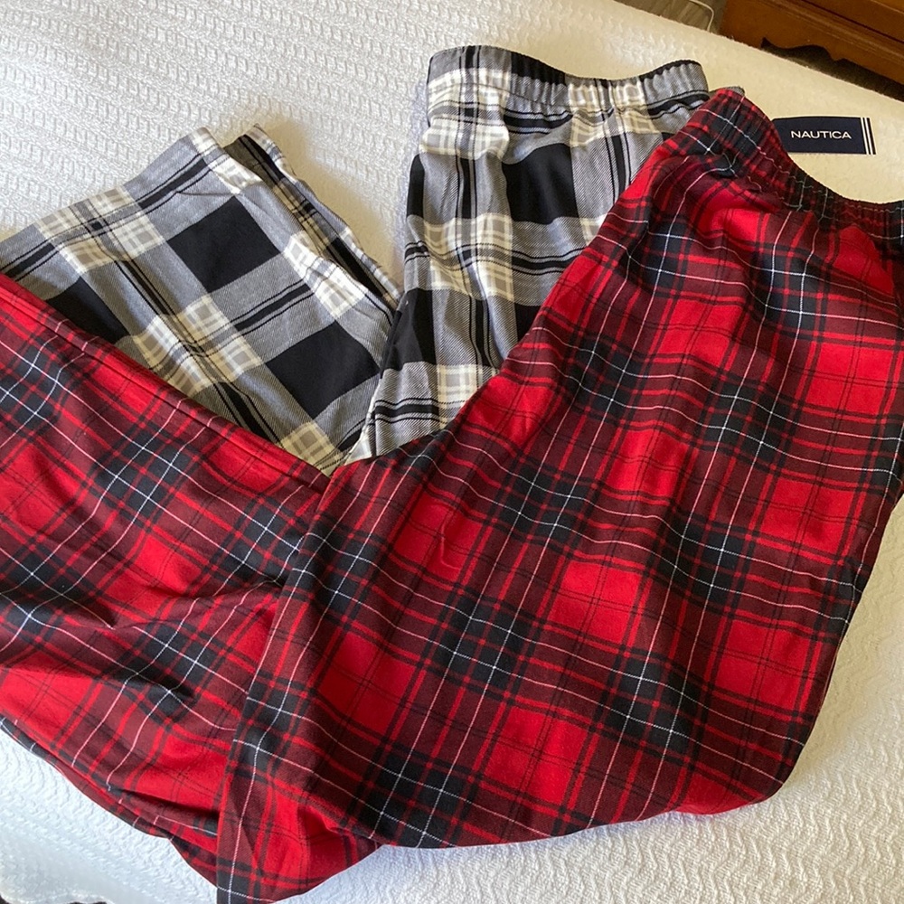 Set of 2 mens Nautica sleep pants